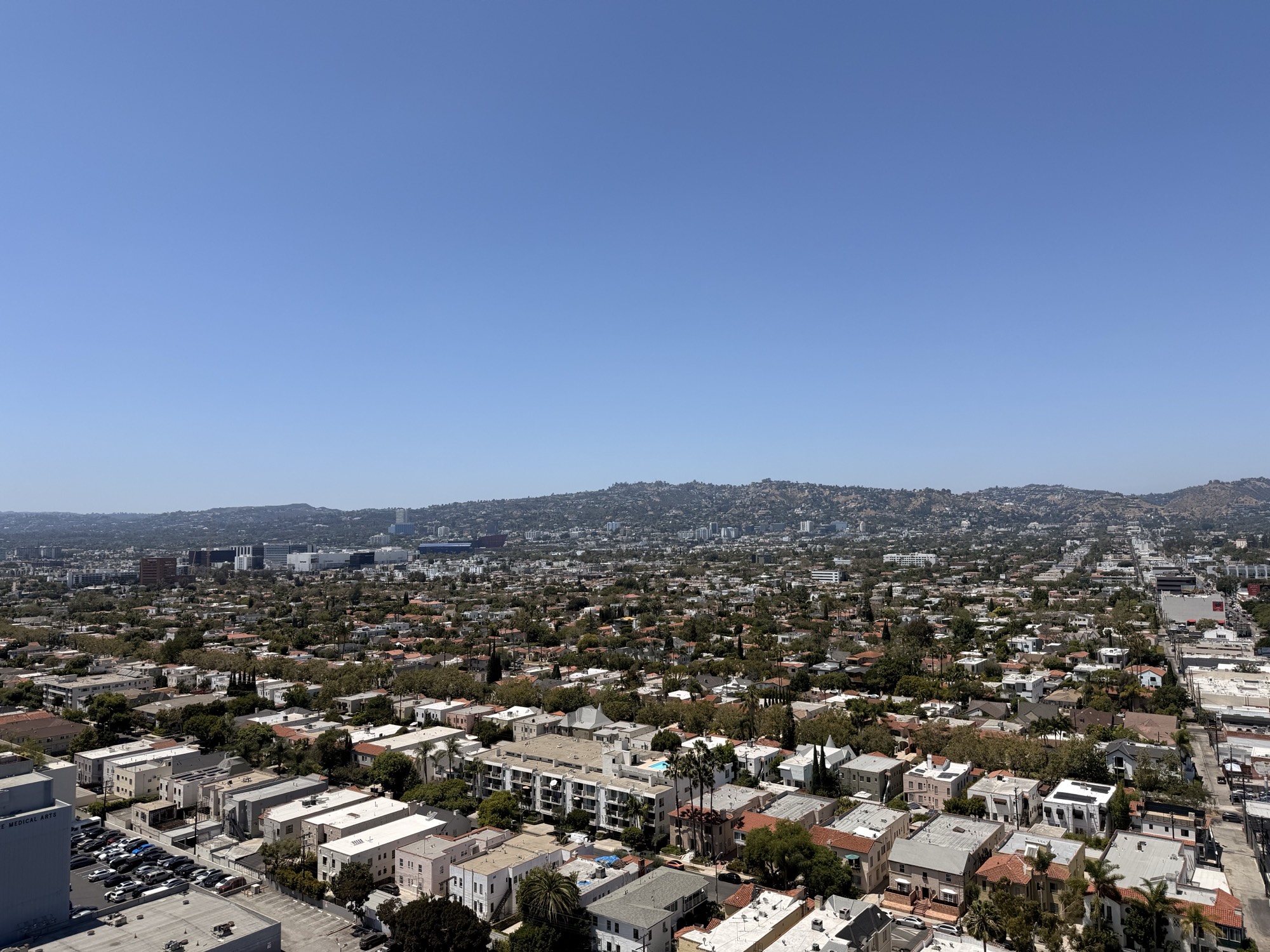 Century City and the Westside from Sky Deck LA